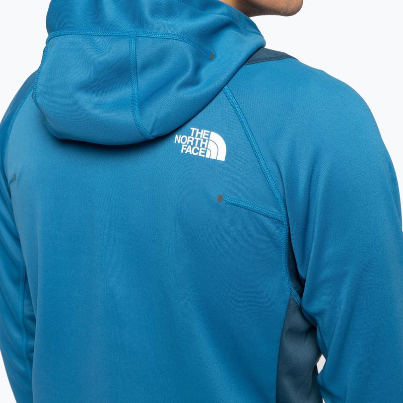 Men's trekking sweatshirt The North Face AO Midlayer FZ Hoodie blue NF0A5IMG5E91 7