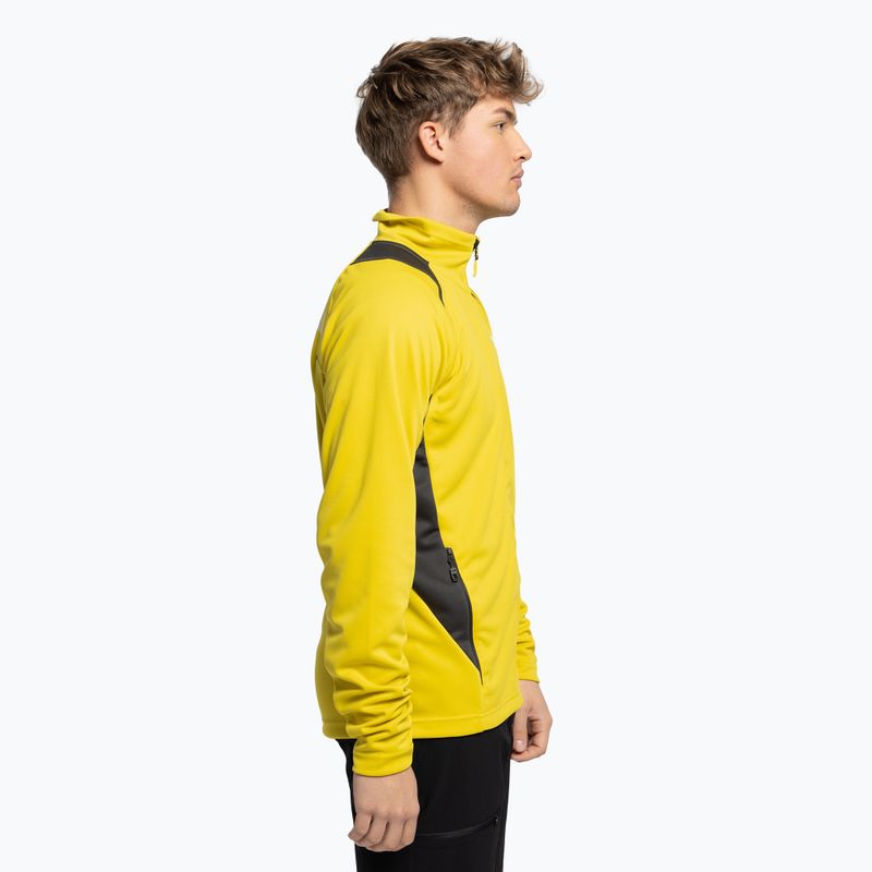 Men's trekking sweatshirt The North Face AO Midlayer FZ yellow NF0A5IMFW8B1 3