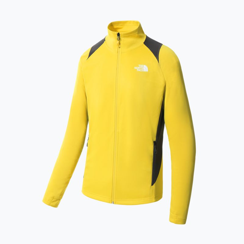 Men's trekking sweatshirt The North Face AO Midlayer FZ yellow NF0A5IMFW8B1 9