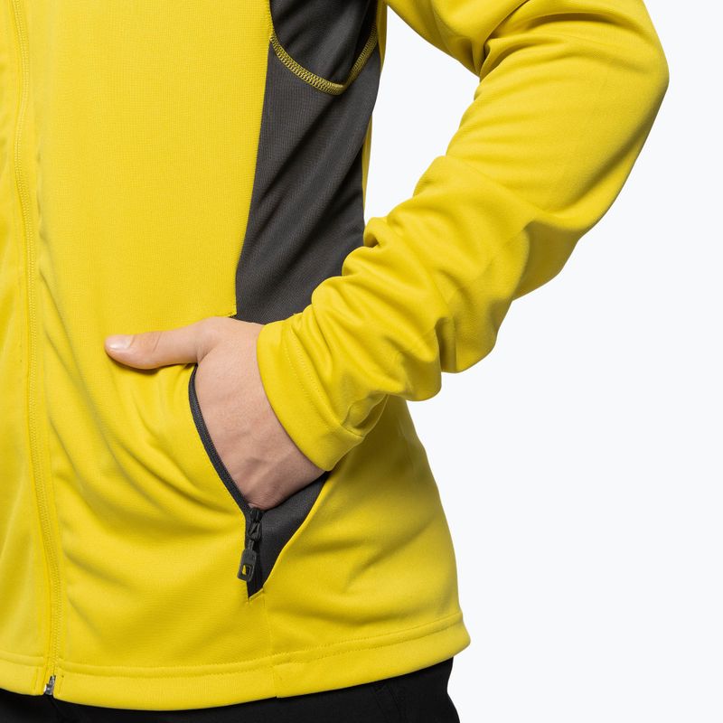 Men's trekking sweatshirt The North Face AO Midlayer FZ yellow NF0A5IMFW8B1 6
