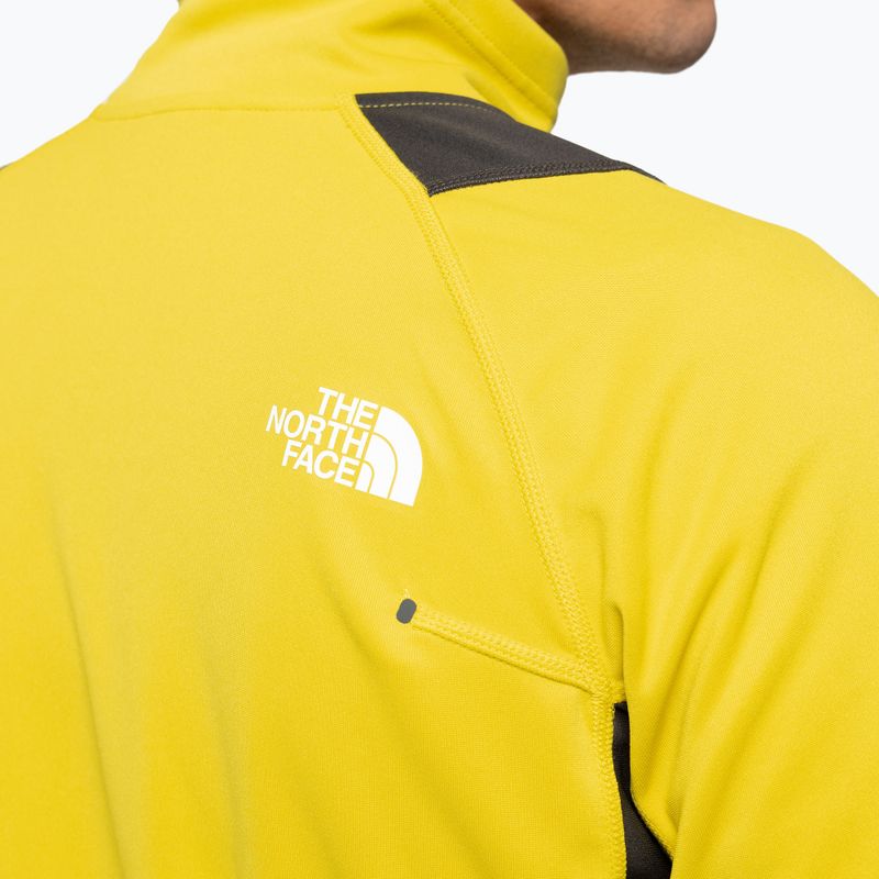 Men's trekking sweatshirt The North Face AO Midlayer FZ yellow NF0A5IMFW8B1 7