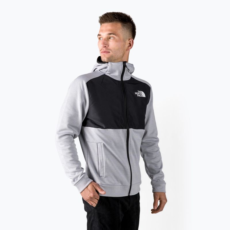Men's fleece sweatshirt The North Face MA FZ grey NF0A5IEQGAU1