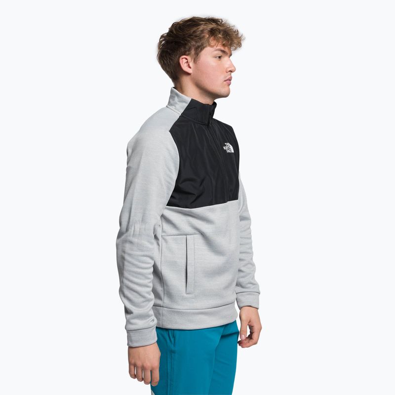 Men's fleece sweatshirt The North Face MA 1/4 Zip light grey NF0A5IESGAU1 3