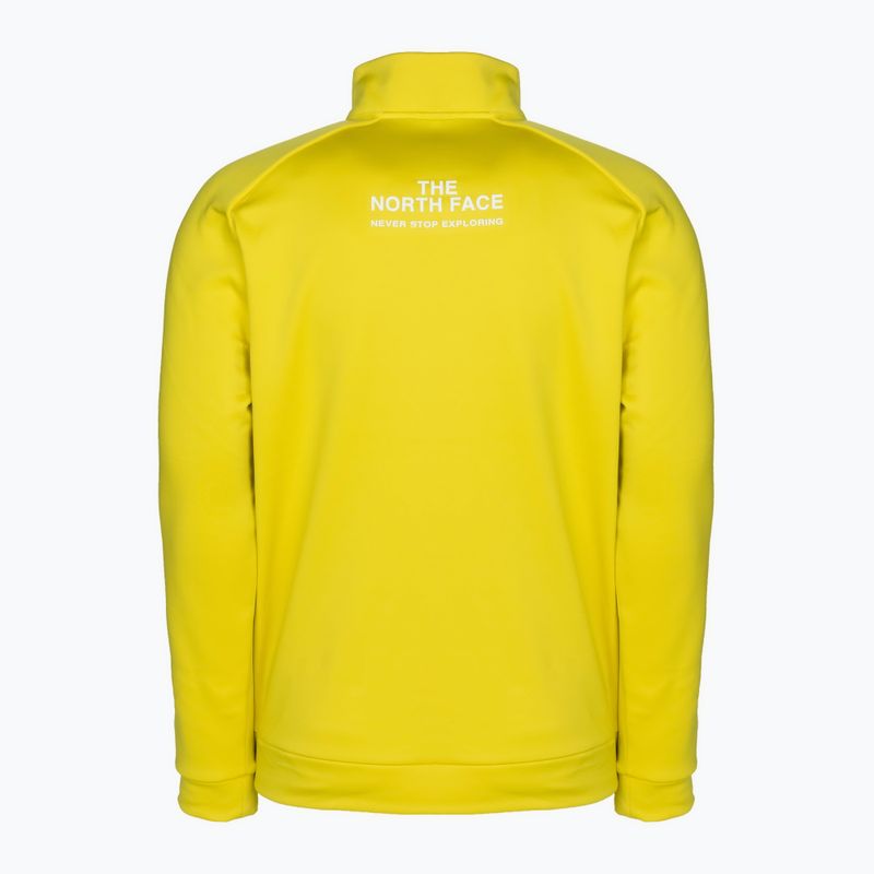 Men's fleece sweatshirt The North Face MA 1/4 Zip yellow NF0A5IESY7C1 10