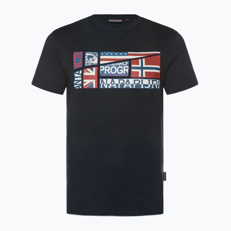 Men's Napapijri NP0A4G34 azul T-shirt 5