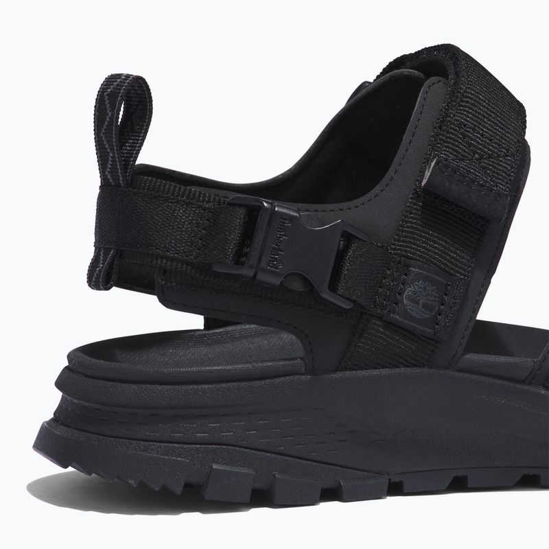 Men's Timberland Garrison Trail Web jet black sandals 8