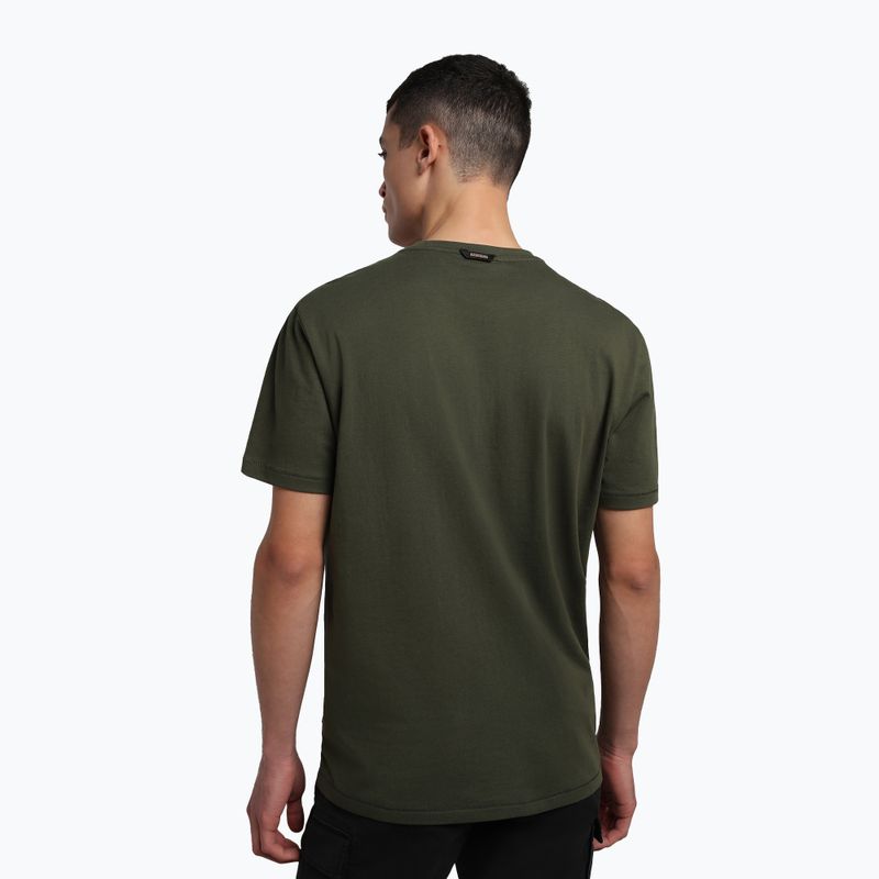 Men's Napapijri NP0A4G34 verde T-shirt 2