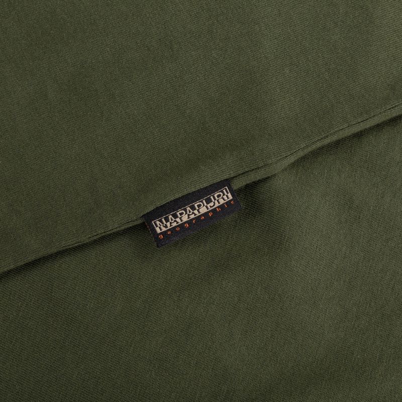 Men's Napapijri NP0A4G34 verde T-shirt 8