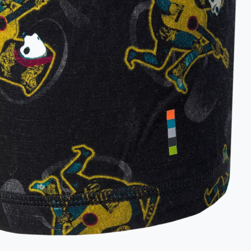Men's Smartwool Merino Print Boxer Brief Boxed thermal boxers black/yellow SW015151857 3
