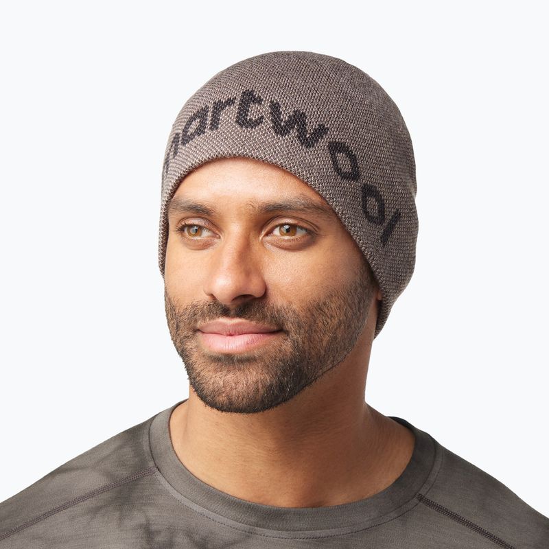 Smartwool Lid Logo winter beanie grey SW011441G57 7