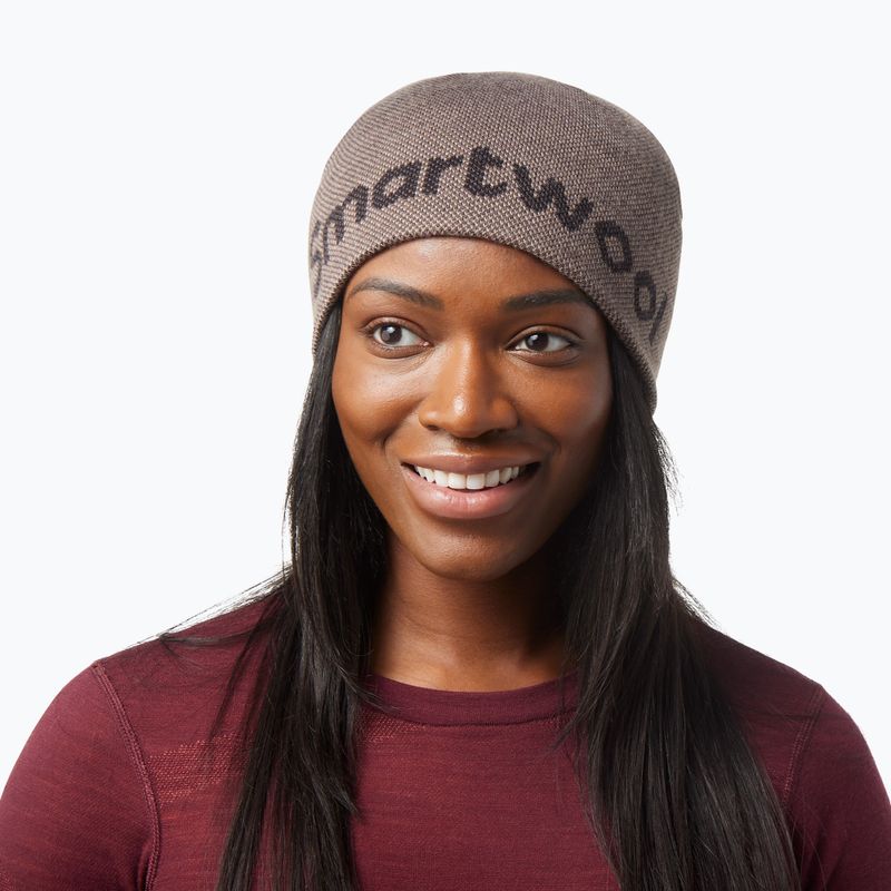 Smartwool Lid Logo winter beanie grey SW011441G57 8