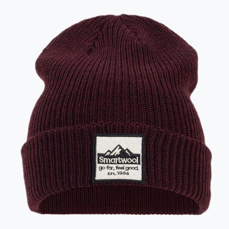 Smartwool Patch maroon winter beanie SW011493K40 2