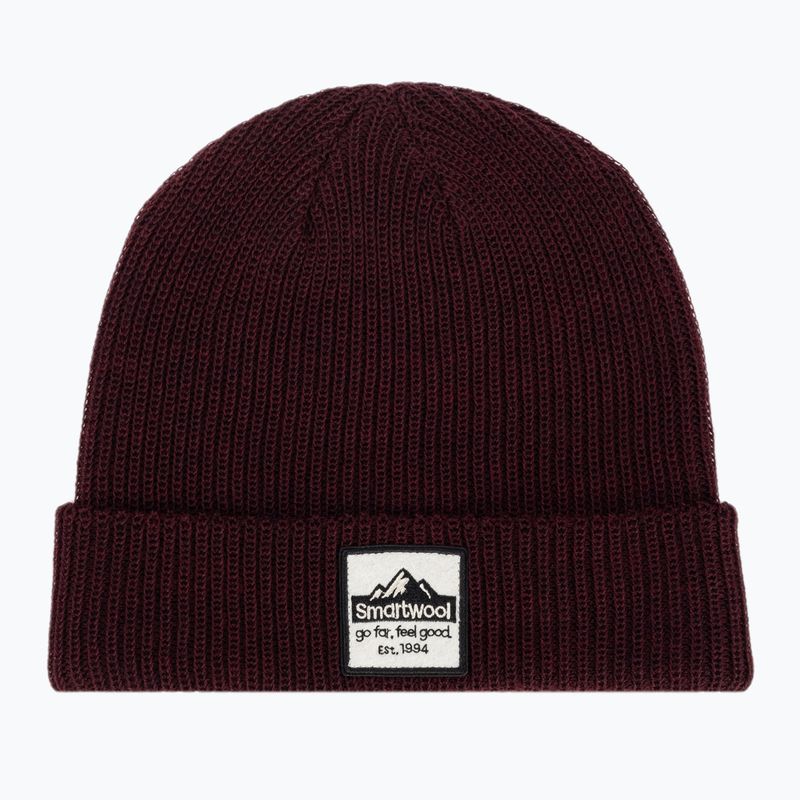 Smartwool Patch maroon winter beanie SW011493K40 5