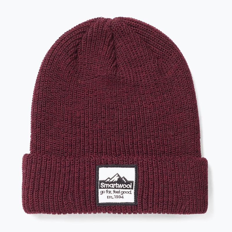 Smartwool Patch maroon winter beanie SW011493K40 6