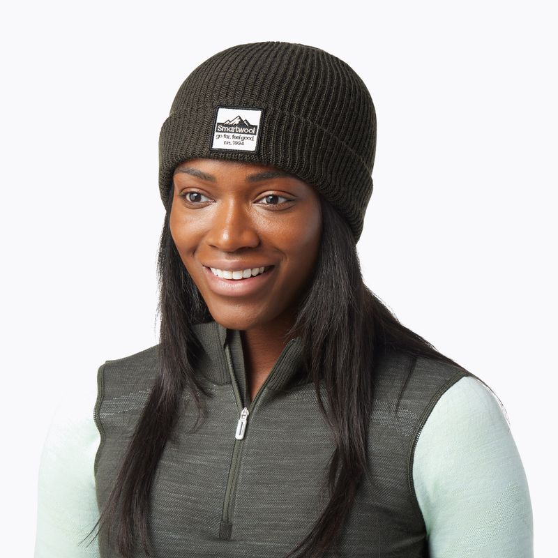 Smartwool Patch green winter beanie SW011493K15 8