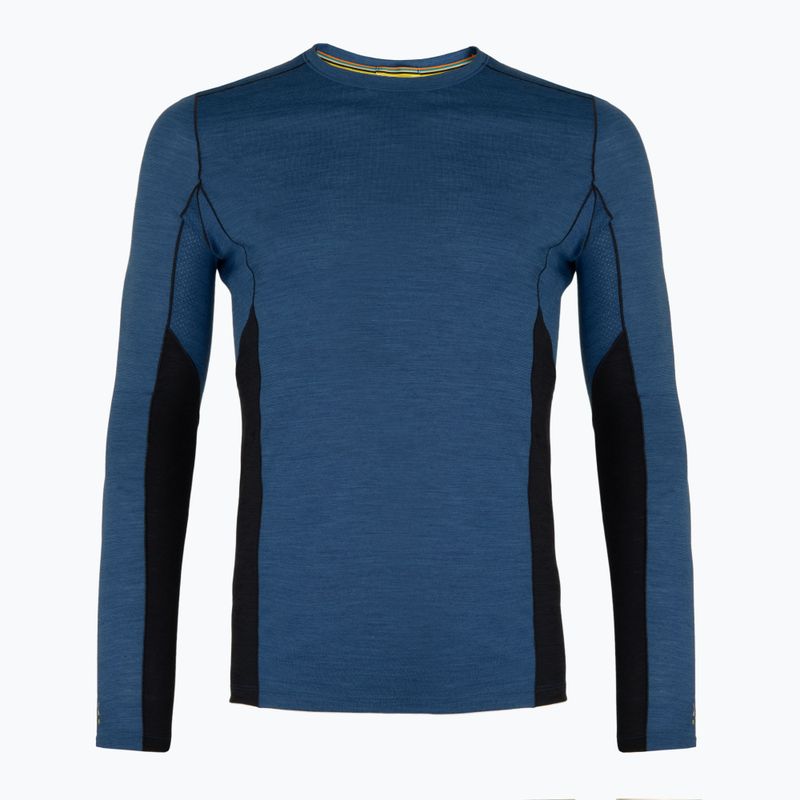 Women's Smartwool Merino Sport Crew thermal longsleeve laguna blue/ deep navy