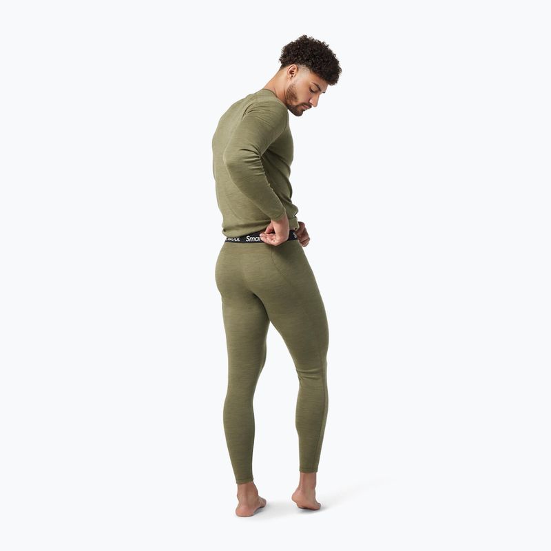 Men's Smartwool Classic Thermal Merino Baselayer Boxed winter moss heather trousers 2