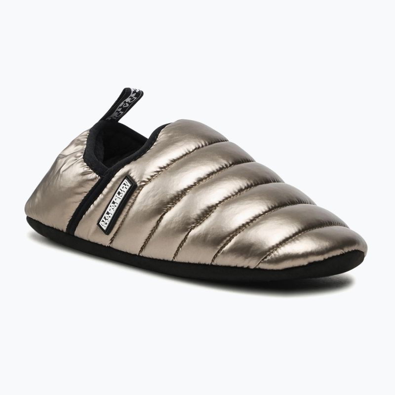 Napapijri women's slippers NP0A4H77 silver 7