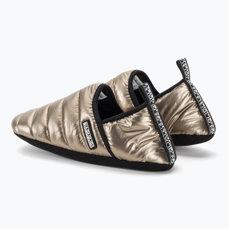 Napapijri women's slippers NP0A4H77 silver 3