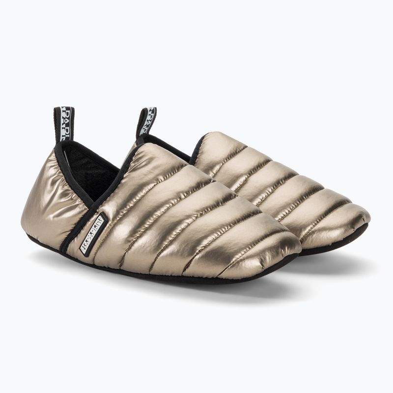 Napapijri women's slippers NP0A4H77 silver 4