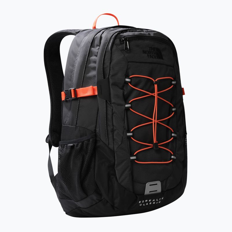 The North Face Borealis Classic 29 l hiking backpack asphalt grey/retro orange