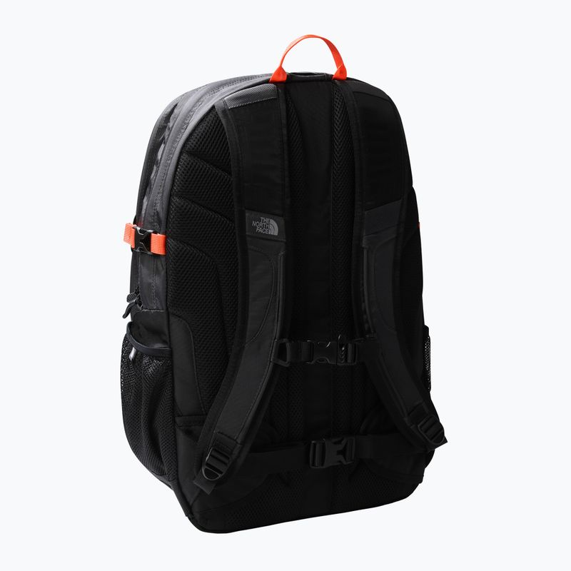 The North Face Borealis Classic 29 l hiking backpack asphalt grey/retro orange 2