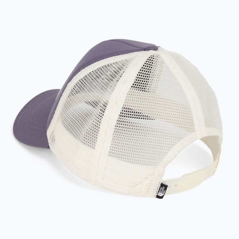 The North Face TNF Logo Trucker baseball cap purple NF0A3FM3N141 3