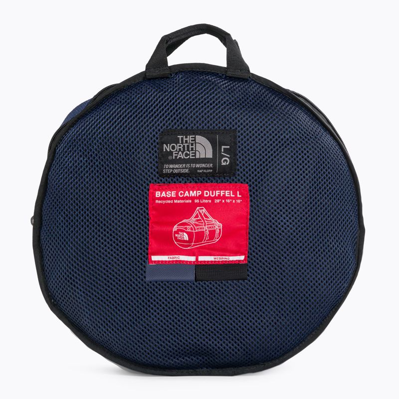 The North Face Base Camp Duffel L 95 l travel bag navy blue NF0A52SB92A1 7