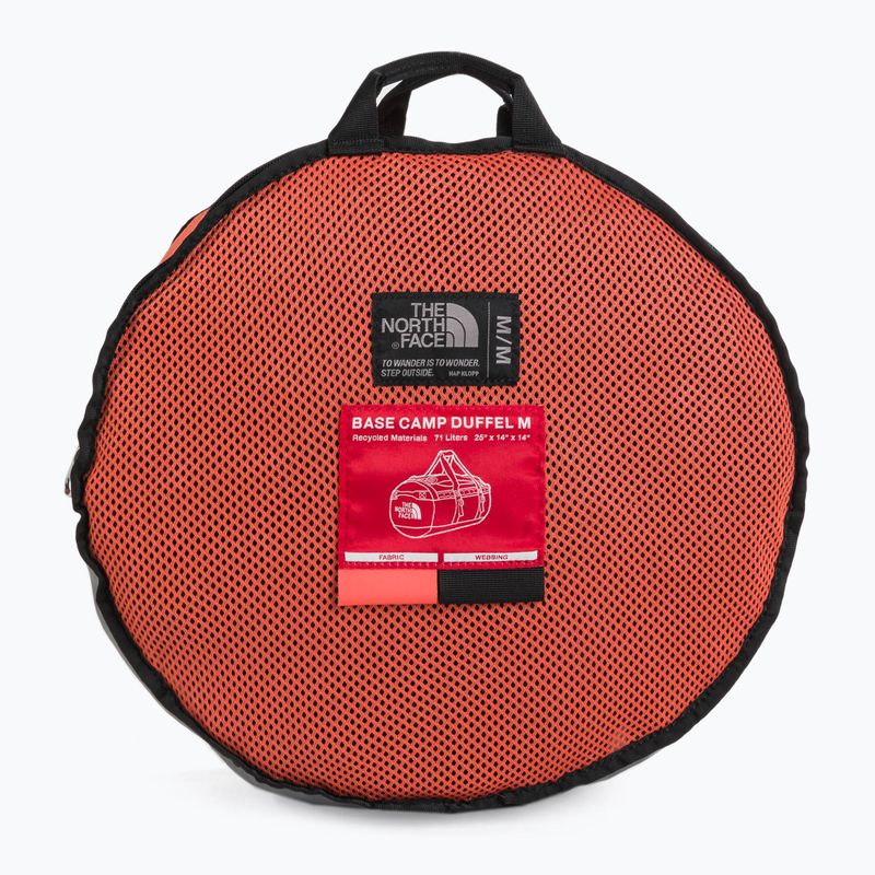 The North Face Base Camp Duffel M 71 l travel bag orange NF0A52SAZV11 7