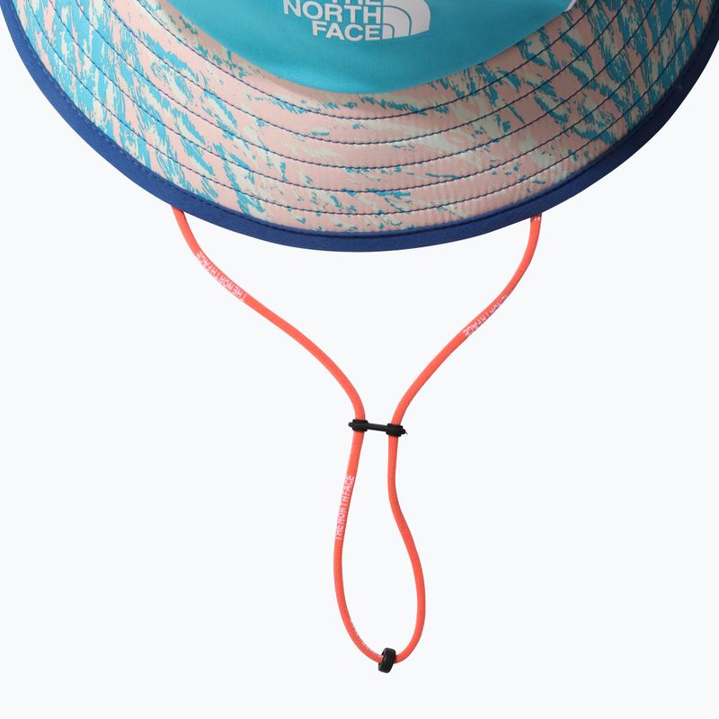 The North Face TNF Run Bucket white-blue running hat NF0A7WH5IR11 3