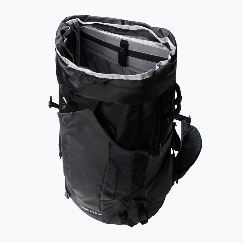 The North Face Trail Lite 50 l hiking backpack black NF0A81CGKT01 3