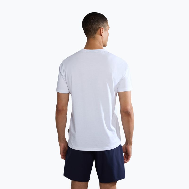 Men's Napapijri Salis brightwhite t-shirt 3