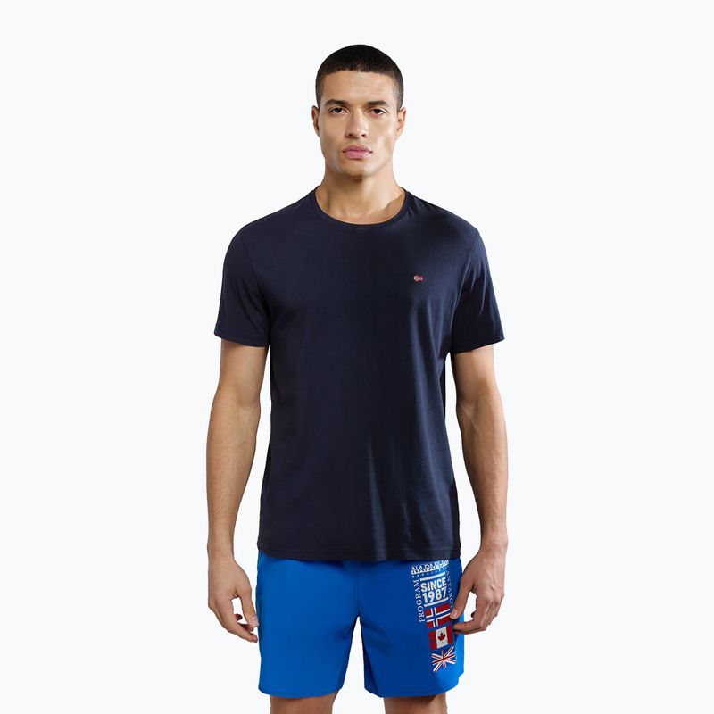 Men's Napapijri Salis blu marine T-shirt