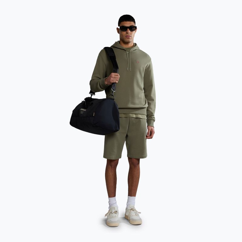 Men's Napapijri Nalis Sum green lichen shorts 2