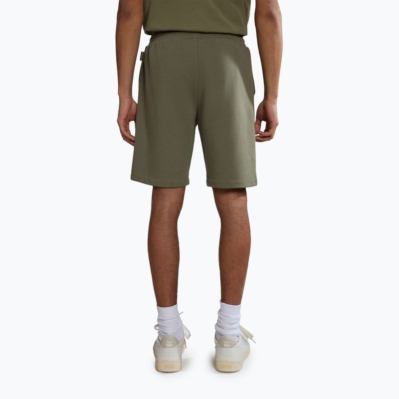 Men's Napapijri Nalis Sum green lichen shorts 3