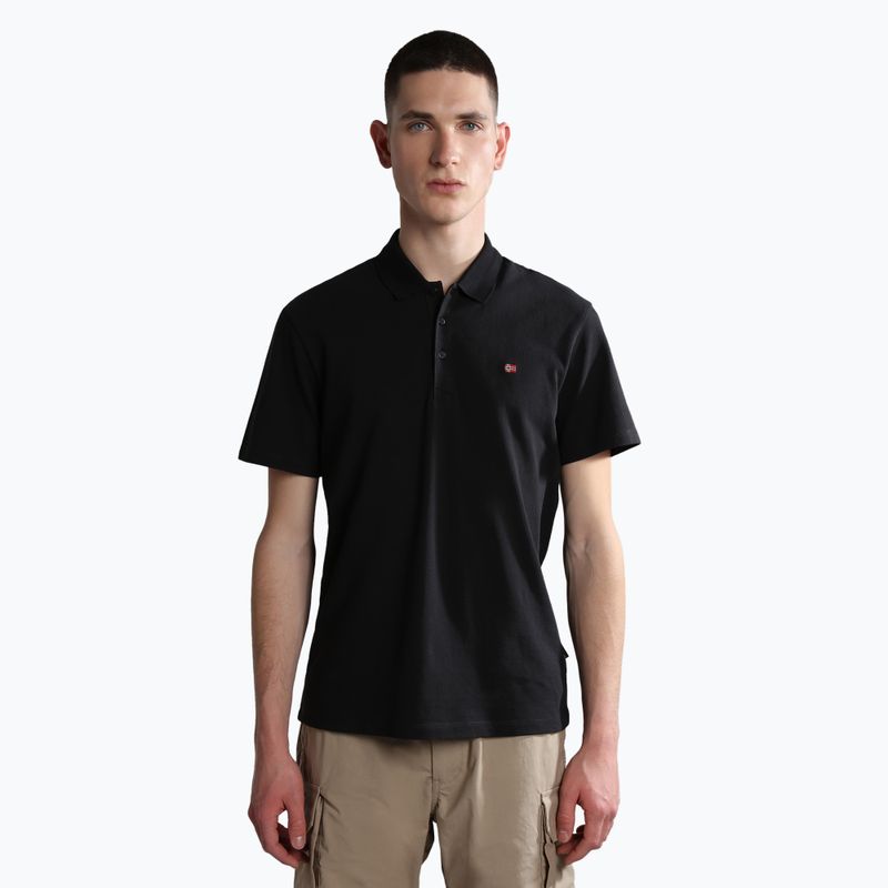 Men's polo shirt Napapijri Ealis black