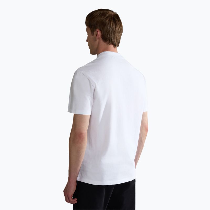 Men's Napapijri Ealis brightwhite polo shirt 3