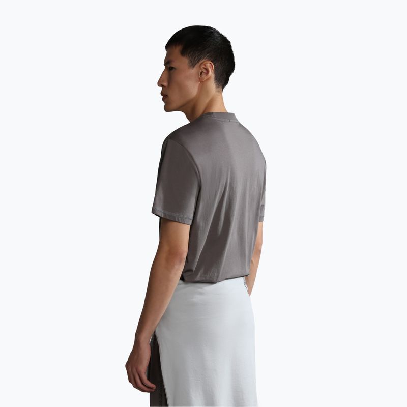 Men's Napapijri NP0A4H22 gris T-shirt 2