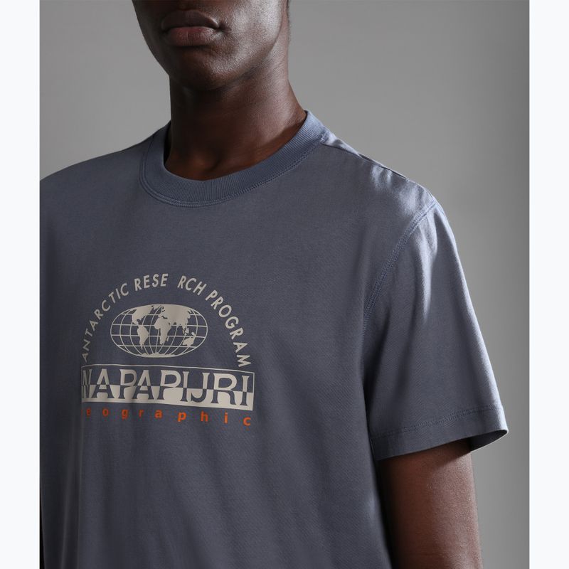 Men's Napapijri NP0A4H2H azul T-shirt 4