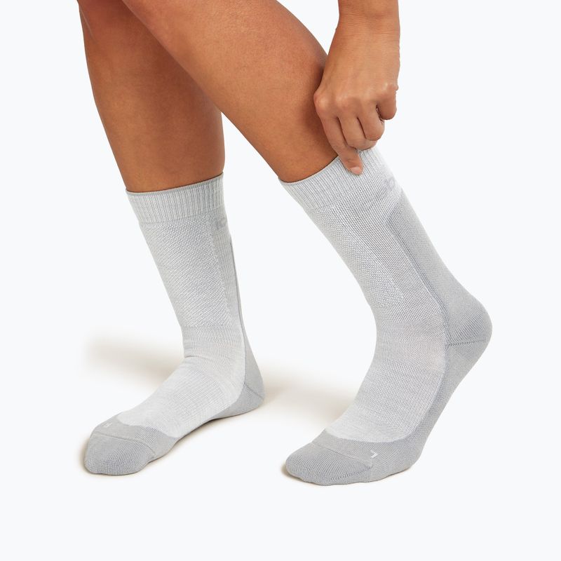 Icebreaker women's trekking socks Merino Hike+ Medium Crew ether/alloy 3