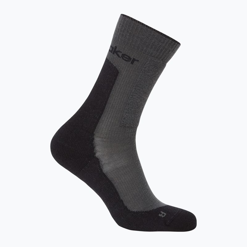 Icebreaker women's socks Merino Hike+ Medium Crew obsidian/black