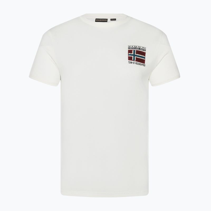 Men's Napapijri NP0A4GBR blanco T-shirt 4