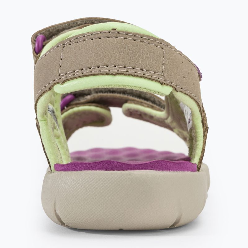 Timberland Perkins Row 2 Strap pure cashmere children's sandals 6
