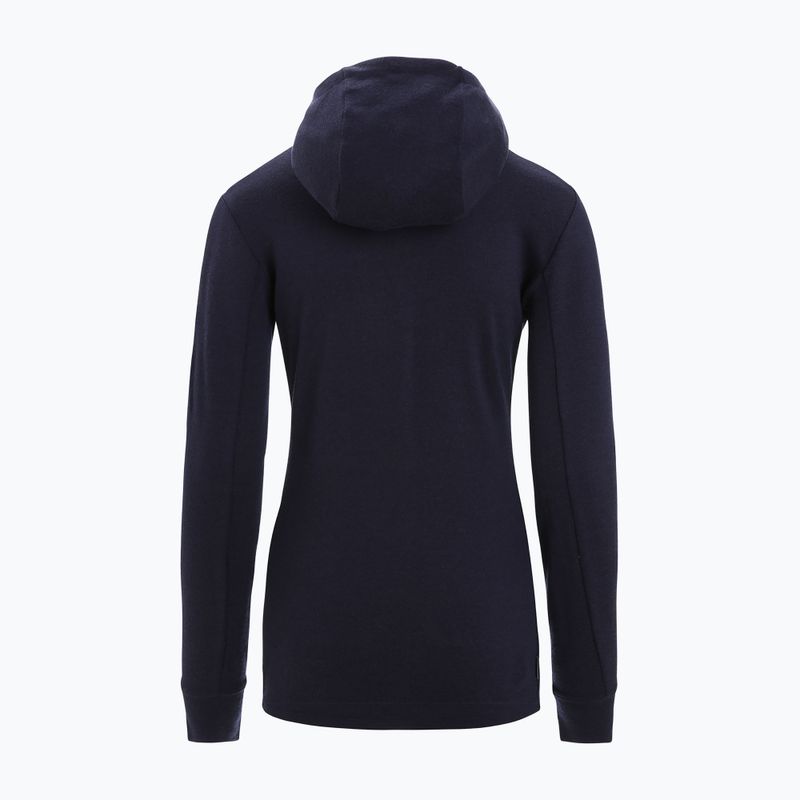 Icebreaker women's trekking jacket Quantum III LS Zip Hood navy blue 0A59JW 7