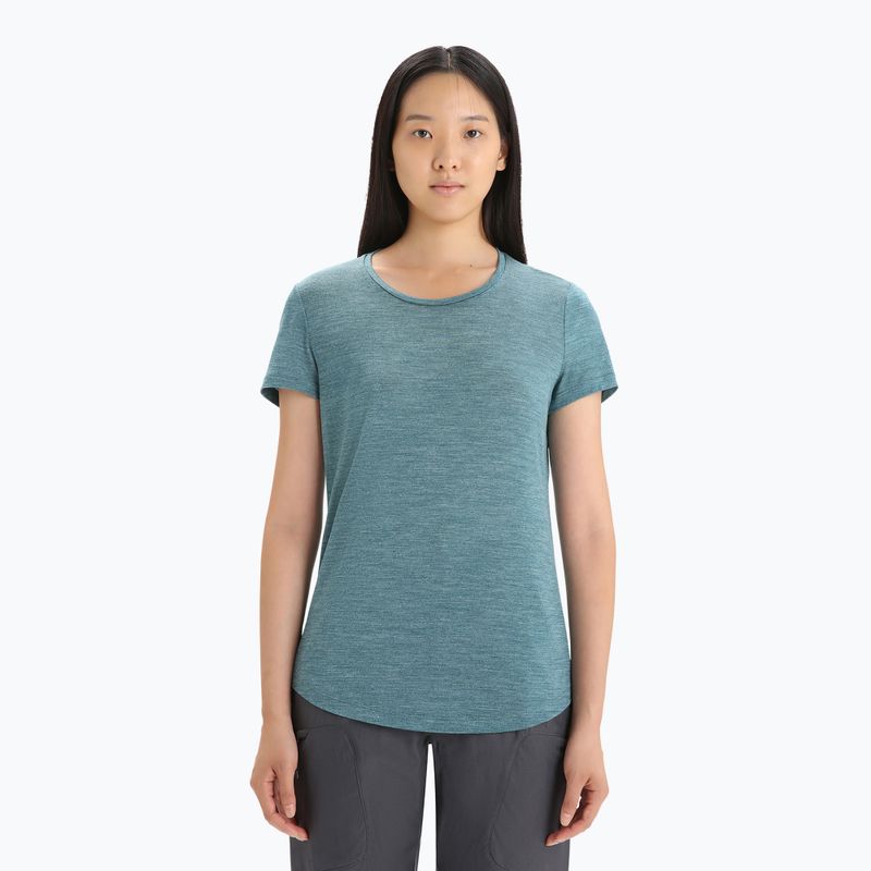 Icebreaker Sphere II women's trekking shirt green IB0A56D37931
