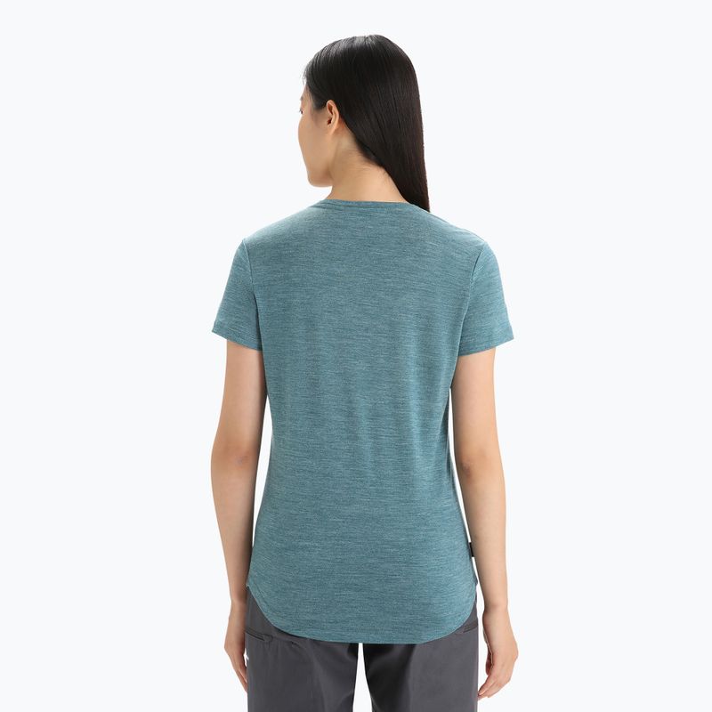 Icebreaker Sphere II women's trekking shirt green IB0A56D37931 3
