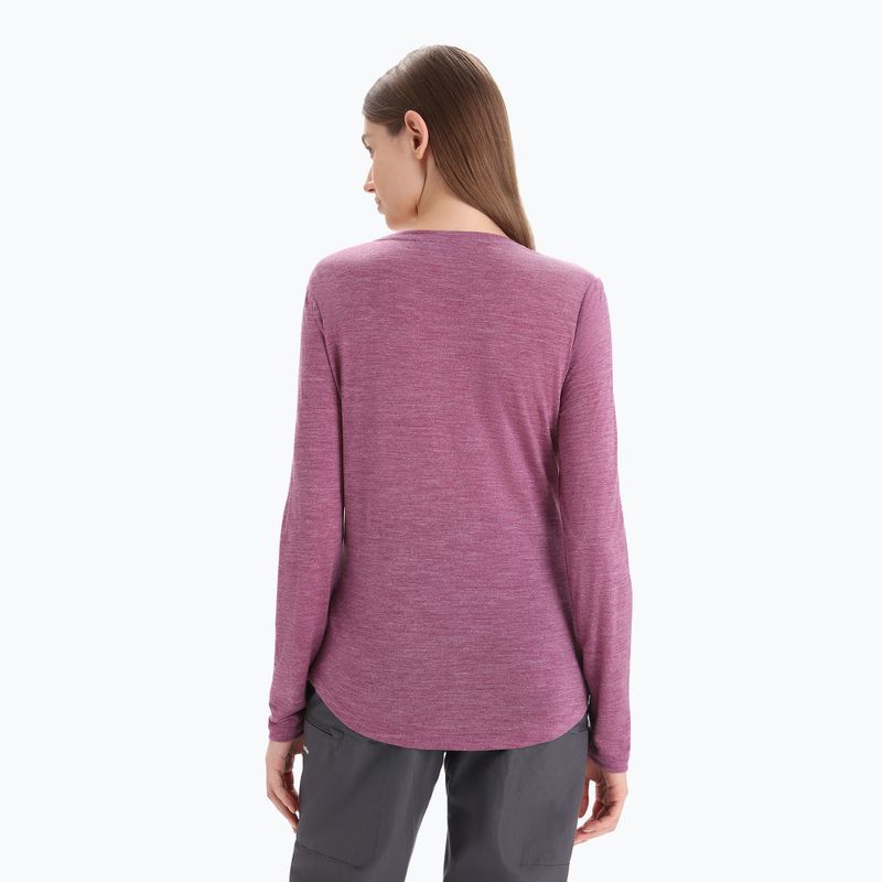 Icebreaker Sphere II women's trekking shirt maroon IB0A56EJ7941 3