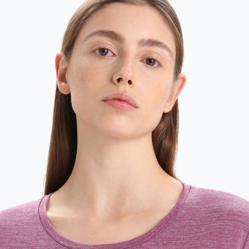 Icebreaker Sphere II women's trekking shirt maroon IB0A56EJ7941 4