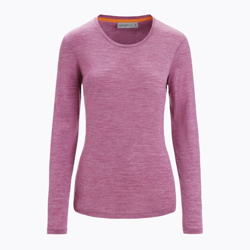 Icebreaker Sphere II women's trekking shirt maroon IB0A56EJ7941 6