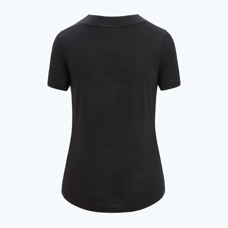 Icebreaker women's trekking t-shirt Zoneknit black IB0A56OU0011 8